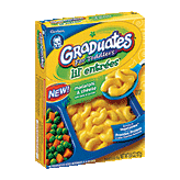 Gerber Graduates Microwaveable Meals Lil' Entrees macaroni & cheese with peas & carrots Left Picture